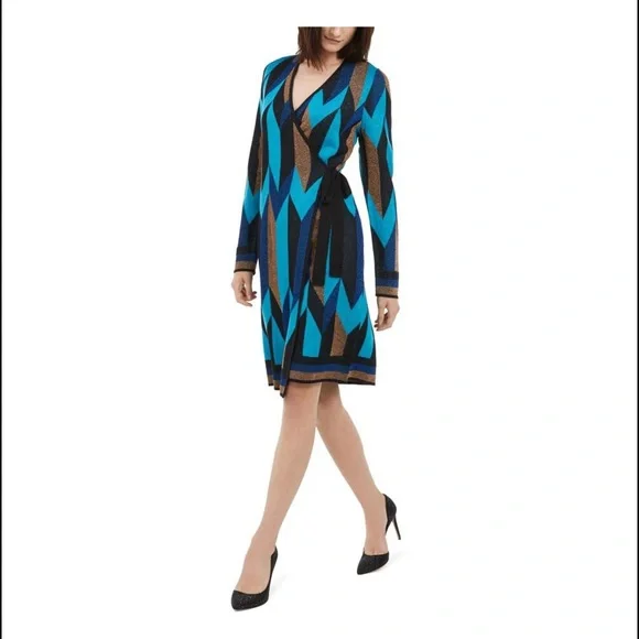 INC International Concepts | Dresses | Inc International Concepts Womens Wrap  Sweater Dress | Poshmark